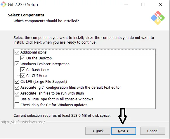 Installer: components
